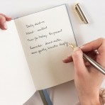 Linen Bound Pocket Journal | Luna Blue | Bullet Linen Bound Pocket Journal | Luna Blue | Bullet